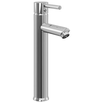 Badezimmer Waschbecken mit Wasserhahn und Ablaufgarnitur Braun