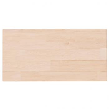 Regalboden 40x20x1,5 cm Unbehandeltes Massivholz Eiche