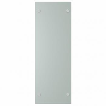 Brennholzregal Weiß 40x35x100 cm Hartglas