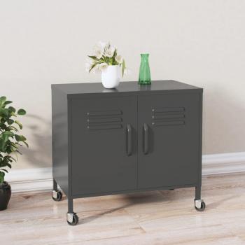 ARDEBO.de - Lagerschrank Anthrazit 60x35x56 cm Stahl