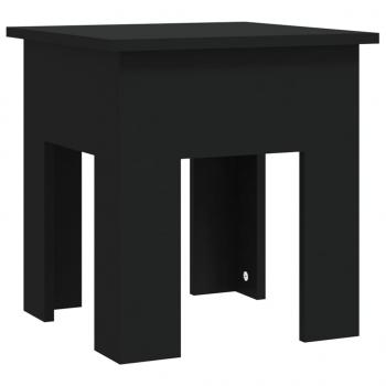 ARDEBO.de - Couchtisch Schwarz 40x40x42 cm Holzwerkstoff