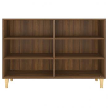 Sideboard Braun Eichen-Optik 103,5x35x70 cm Holzwerkstoff