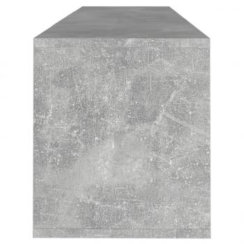 TV-Schrank Betongrau 120x30x40,5 cm Holzwerkstoff