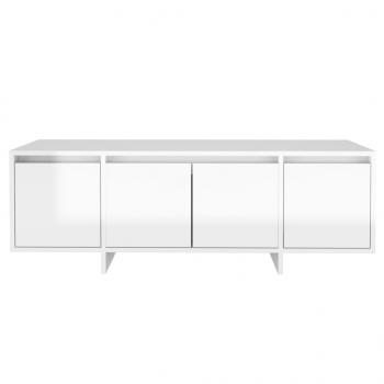 TV-Schrank Hochglanz-Weiß 120x30x40,5 cm Holzwerkstoff