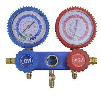Vakuumpumpe 100 L/min 2-Wege-Verteiler-Manometer Klimaanlagen