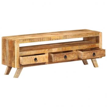 TV-Schrank 110x30x40 cm Massivholz Mango 