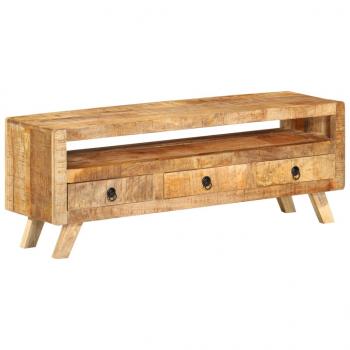 TV-Schrank 110x30x40 cm Massivholz Mango 