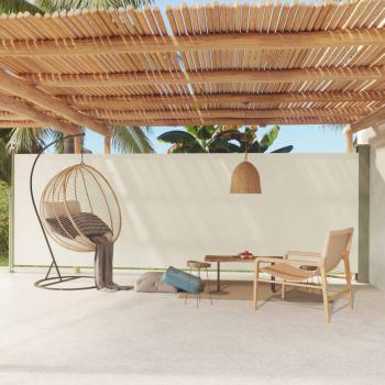 ARDEBO.de - Seitenmarkise Ausziehbar 180x600 cm Creme
