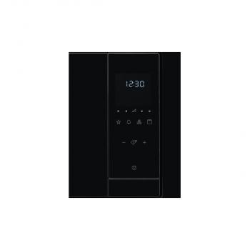 AEG MSB2547D-M Einbau-Mikrowelle, 900W, Grill 1000W, 25L, Eco-Modus, Auftau-Funktion, TouchControl, Schwarz/ Edelstahl mit Antifingerprint