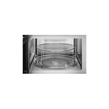 AEG MSB2547D-M Einbau-Mikrowelle, 900W, Grill 1000W, 25L, Eco-Modus, Auftau-Funktion, TouchControl, Schwarz/ Edelstahl mit Antifingerprint