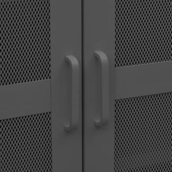 Lagerschrank Industrial Anthrazit 70x40x115 cm Metall