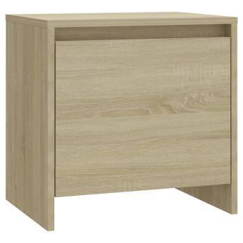 Nachttische 2 Stk. Sonoma-Eiche 45x34x44,5 cm Holzwerkstoff