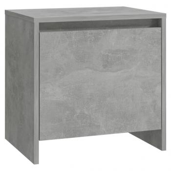 Nachttisch Betongrau 45x34x44,5 cm Holzwerkstoff
