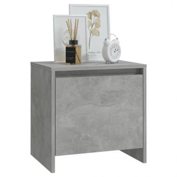 Nachttisch Betongrau 45x34x44,5 cm Holzwerkstoff