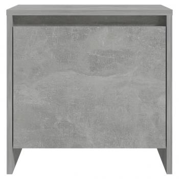 Nachttisch Betongrau 45x34x44,5 cm Holzwerkstoff