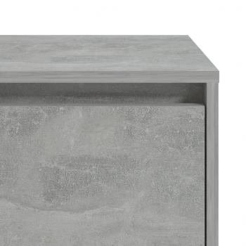 Nachttisch Betongrau 45x34x44,5 cm Holzwerkstoff