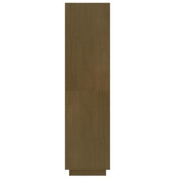 Bücherregal/Raumteiler Honigbraun 60x35x135 Massivholz Kiefer
