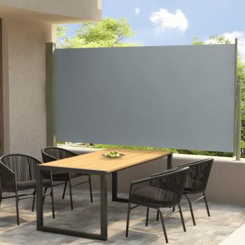 ARDEBO.de - Seitenmarkise Ausziehbar 160x300 cm Grau