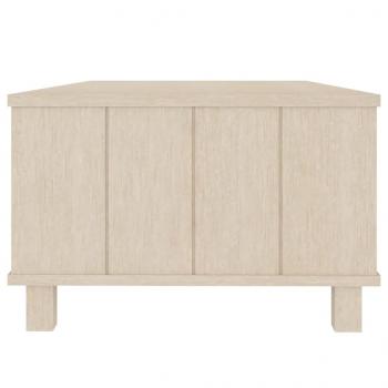 Sideboard HAMAR Honigbraun 100x55x35 cm Massivholz Kiefer