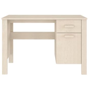 ARDEBO.de - Schreibtisch HAMAR Honigbraun 113x50x75 cm Massivholz Kiefer