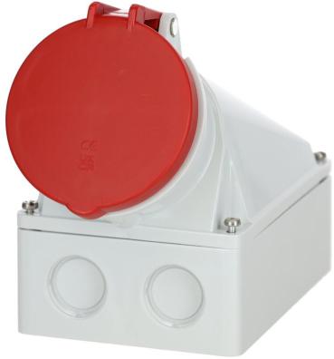 Bals CEE-Wandsteckdose 63A, 5p, 400V, IP44 (1124)