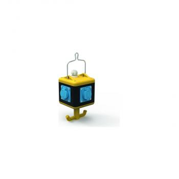 ARDEBO.de BALS 57076 Vollgummi Uni-Block Hängeverteiler