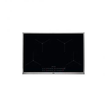 ARDEBO.de AEG IAE84411XB Autarkes Induktionskochfeld, 80cm breit, Glaskeramik, 4 Kochzonen, Hob²Hood-Funktion, Power-Funktion, Pause-Funktion, Timer, Topferkennung, schwarz