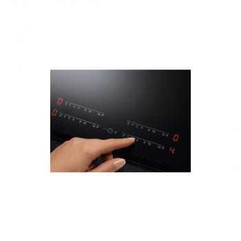 AEG IAE84411XB Autarkes Induktionskochfeld, 80cm breit, Glaskeramik, 4 Kochzonen, Hob²Hood-Funktion, Power-Funktion, Pause-Funktion, Timer, Topferkennung, schwarz