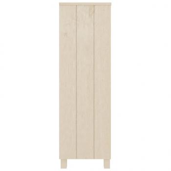 Bücherschrank HAMAR Honigbraun 85x35x112 cm Massivholz Kiefer