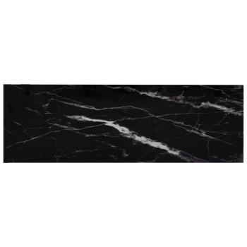 ARDEBO.de - Regal Marmor und Transparent 100x36x168 cm Gehärtetes Glas