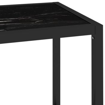 Regal Marmor und Transparent 100x36x168 cm Gehärtetes Glas