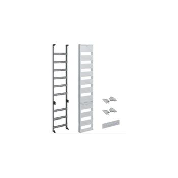 ARDEBO.de Hager ZU59RK Verteilerfeld, univers Z, 1350mm, 1-feldig, 9-reihig, ohne QC-Klemmen, mit U84T