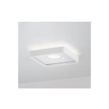 Brumberg QUBIC LED-Einbaudownlight mit Indirektanteil, 11,4W, 858lm, 3000K, weiß (12227173)