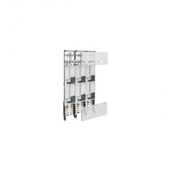 ARDEBO.de Hager ZL54C8N Komplettfeld, Zählerfeld, univers Z, 1350mm, 6 Zählerplätze, 3-feldig, Hessen