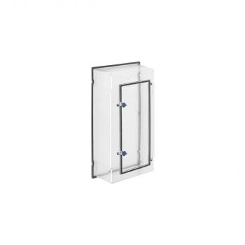 ARDEBO.de Hager ZAY450AT Zählerfeldabdeckung, Zubehör, IP54, 450 mm, Klarsicht, mit Tür, für 3.HZ