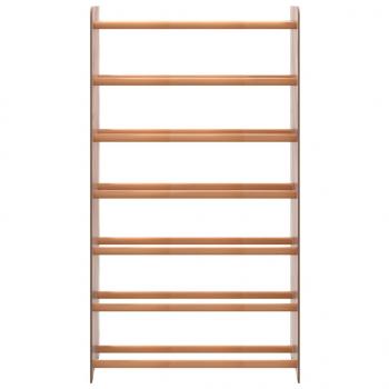 Schuhregal Braun 65x24x117 cm Holzwerkstoff