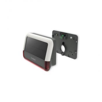 Bosch Smart Home Außensirene, kabellos, mit Solarpanel, schwarz (8750001471)