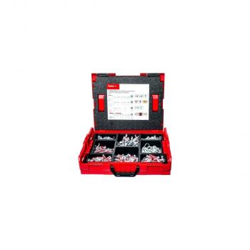 ARDEBO.de Fischer 553119 L-Boxx Elektro Set Universaldübelbox mit Schrauben