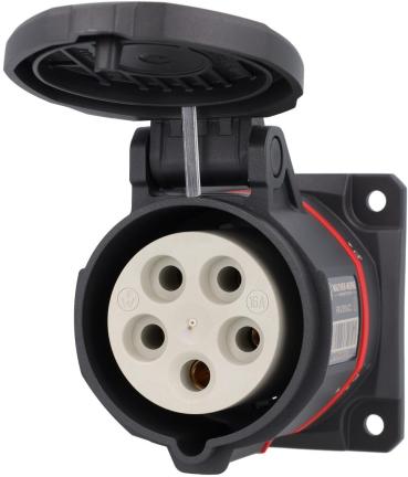 Hager ECEE165 Steckdose CEE 16A IP54 5-polig 400V 50/60Hz