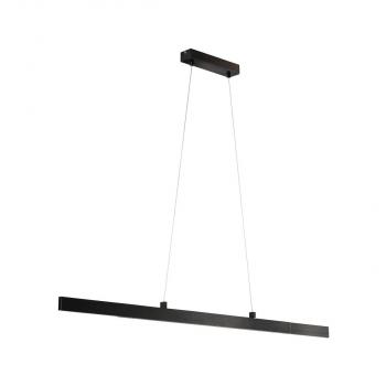 ARDEBO.de Fischer & Honsel LED-Pendelleuchte Orell, 24W, 3500lm, 3000K, anthrazit (60458)