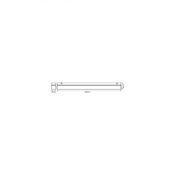 LEDVANCE Badezimmerleuchte LED SQUARE IP44 CLICK CCT 14W 3000/4000 K, 1250lm (4058075399624)