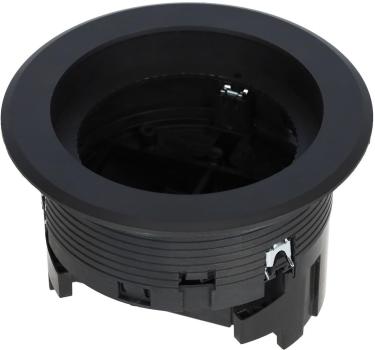 Hager BSR02D03 Installationsdose R02, 2x SCHUKO, Keystone Typ 01 2-f, Kunststoff Klappdeckel