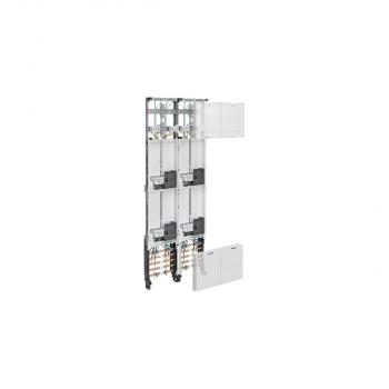 ARDEBO.de Hager ZK53W7N Komplettfeld, universZ, 1350mm, 4ZP, 2-feld, Ausführung mit Zählersteckklemme