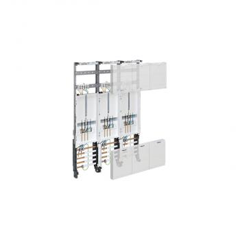 ARDEBO.de Hager ZL32P4K Komplettfeld, univ.Z, 1050mm, 3 Zählerplätze, 3-feld, Ausführung Mitteldeutschland