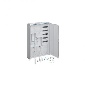 ARDEBO.de Hager ZB33SET15LK Komplettschrank, univers Z, 1 ZP, 1 SG, BKE-I, APZ, VT5, H=1100 mm, 3-Feld