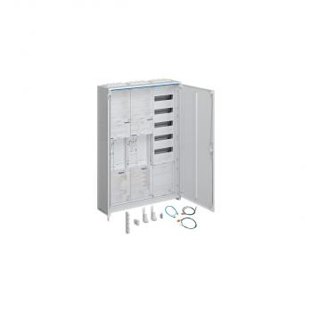 ARDEBO.de Hager ZB33SET25LK Komplettschrank, universZ, 2 Zählerplätze, BKE-I, APZ, VT5, H=1100mm, 3-Feld