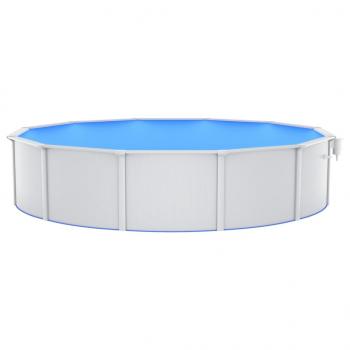 Pool mit Sicherheitsleiter 550x120 cm