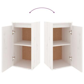 TV-Schränke 5 Stk. Weiß Massivholz Kiefer