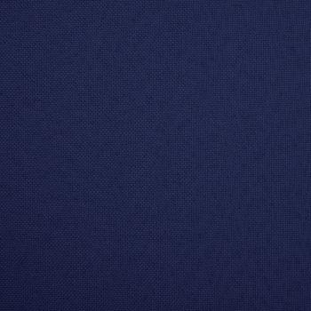 Hocker mit Stauraum 2 Stk. Blau Leinenoptik
