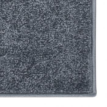 Teppich Kurzflor 160x230 cm Anthrazit